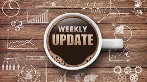 Weekly update in a coffee cup