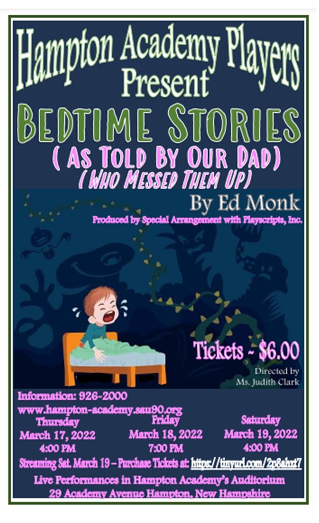 Bedtime Stories (as told by our Dad)(Who messed them UP)